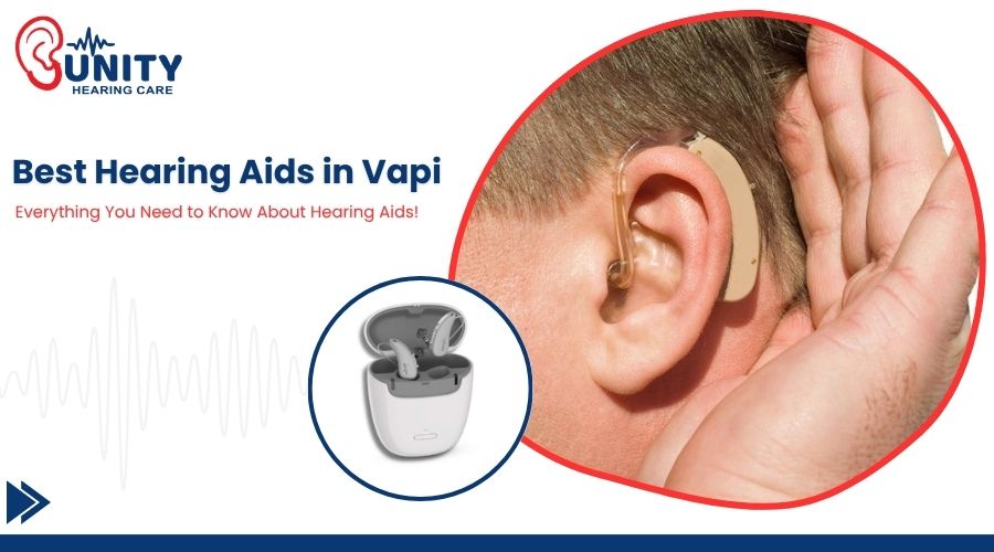 Various types of hearing aids worn in the ear – RIE, CIC, IIC, ITC, miniRIE, BTE by Unity Hearing Care